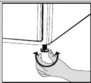 Arçelik 910 KMG - Adjusting the stands - 1