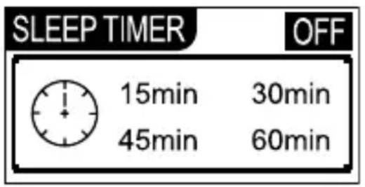 JVC XA-MP52B - SLEEP TIMER - 1