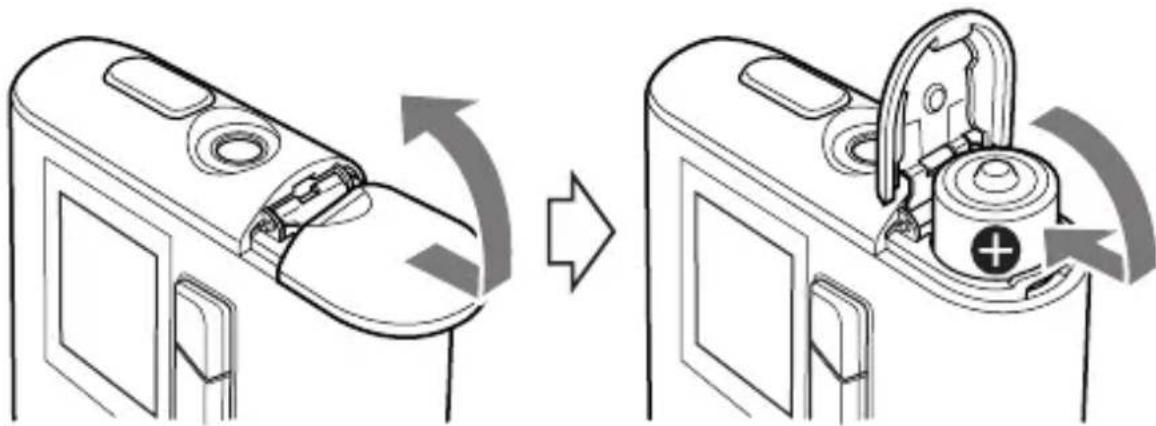 JVC XA-MP52B - INSTALLING BATTERY - 1
