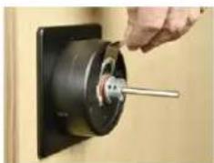 Dormakaba DKX Type III - Install the Dial Hub and Dial - 5