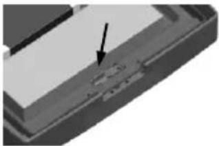 Posiflex PD-2607UE - Opening the rear connect cover on system - 1