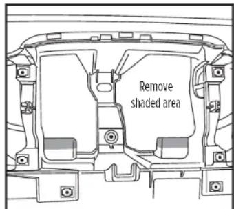 Remove shaded area