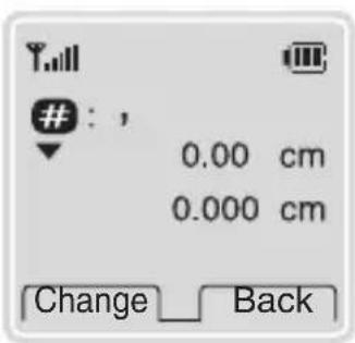 #: , 0.00 cm 0.000 cm Change Back