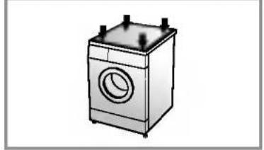 LG WD-14400TB - ■ Level adjustment - 3