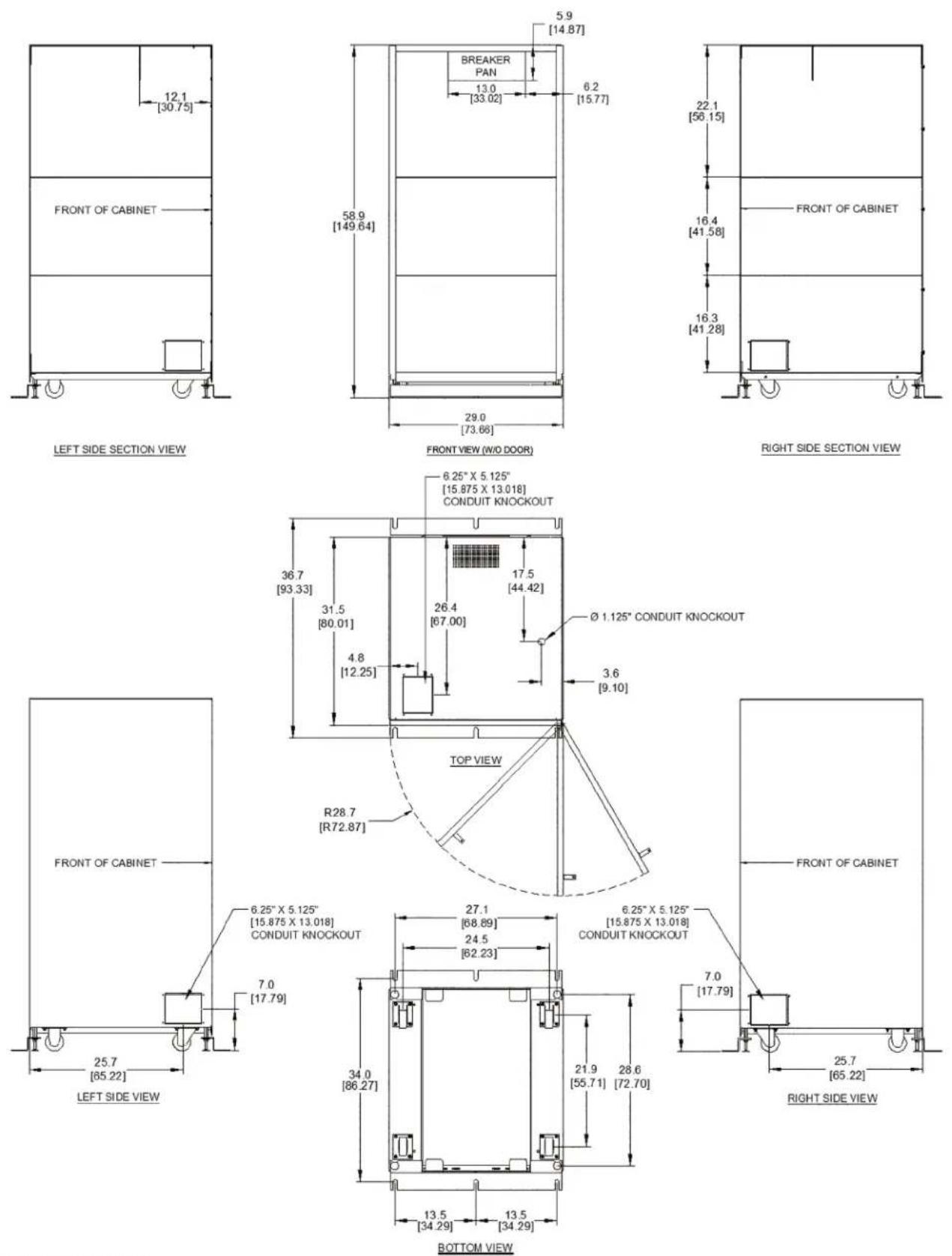 Tripp Lite EBP240V3502NB - Diagrams - 1