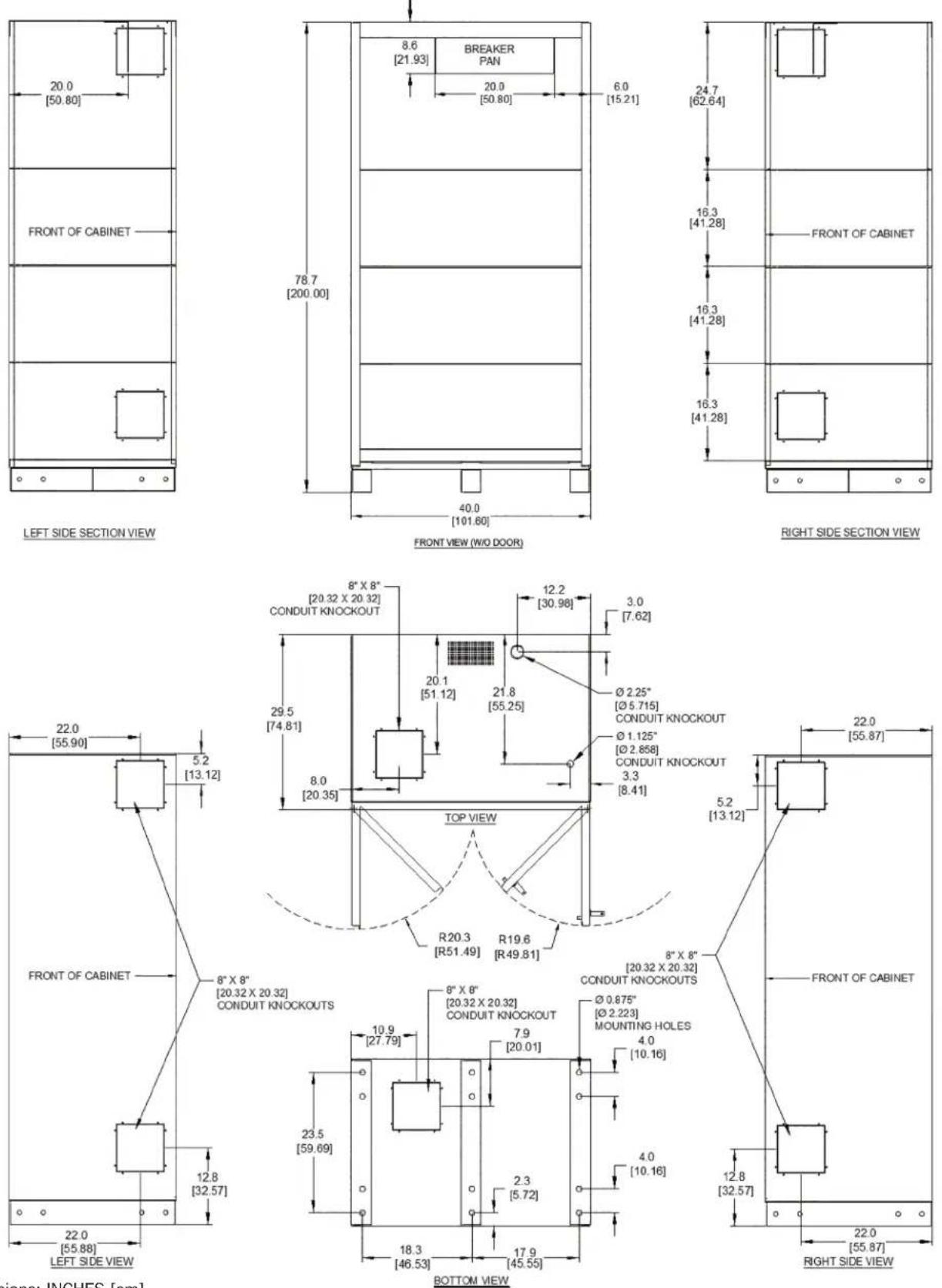 Tripp Lite EBP240V3502NB - Diagrams - 1