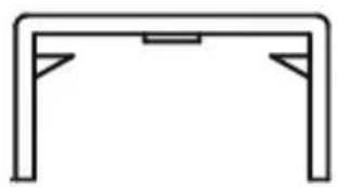 Tripp Lite N080-D25-2M-WH - Raceway Components - 3