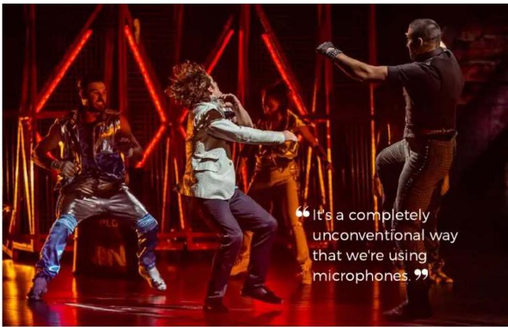"It's a completely unconventional way that we're using microphones.