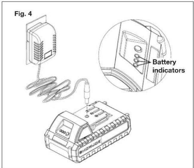 Fig. 4 Battery indicators
