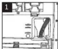 BEKO DS8332TXM - Connecting the water drain hose - 1
