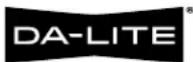 DA-LITE Wireline Advantage 29870E - LIMITED FIVE YEAR WARRANTY ON DA-LITE PRESENTATION PRODUCTS - 1