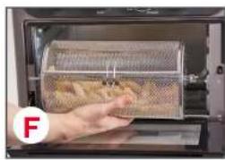 Dash DAFT2350UPDB01 - USING THE ROTATING BASKET - 4