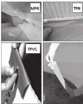 GRE KITPROV10288 - PROTECTIVE PVC STRIPS (POOL INTERIOR LINING): - 2
