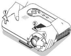 Technical diagram of a device with numbered components, likely illustrating a mechanical or electronic assembly.