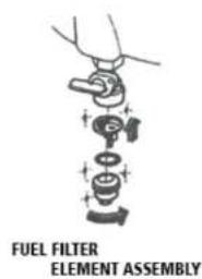 FUEL FILTER ELEMENT ASSEMBLY