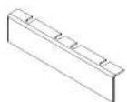 DA-LITE Flex Plex 29533 - Included Parts and Hardware - 10