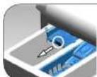 BEKO WTE7522XAW - If the product is equipped with a liquid detergent part: - 1