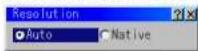 NEC GT2150 - Resolution (when Auto Adjust is off): - 1