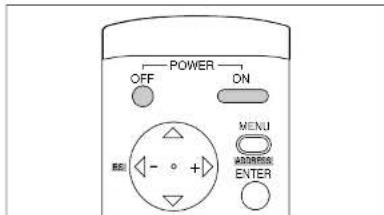 POWER OFF ON MENU 激励器控制面板 ENTER