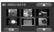 HITACHI DZ-HV584EW - Thumbnail mode - 3