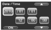 HITACHI DZ-HV584EW - Setting the date and time - 2