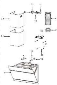 Technical diagram of a mechanical assembly with numbered components and labeled parts