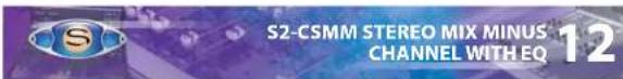 S2-CSMM STEREO MIX MINUS CHANNEL WITH EQ 12