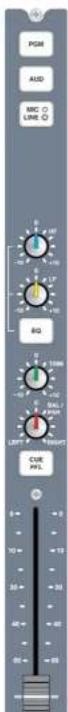 PGM AUD MRC LINE BQ T100 V2.5V DAX CUE PFS. 0 -0 10 m -79 26 m -34 40 m -82 00 m -95