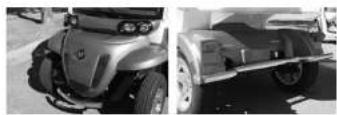 GEM eM1400 (2012) - Rugged Bumpers (Option) - 1