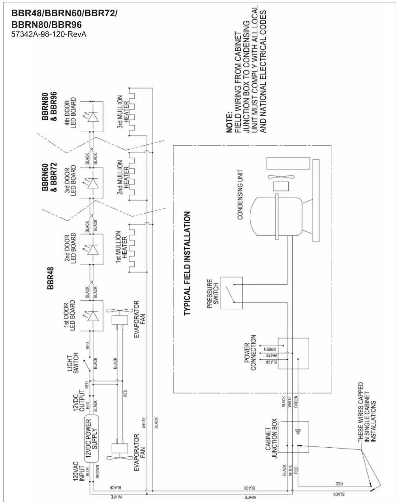 Perlick HD24WS4 - WIRING DIAGRAMS - 2