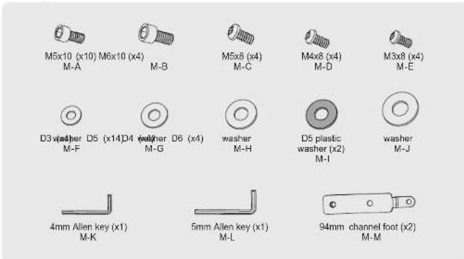 Pyle PRJWM8 - Component Checklist - 2