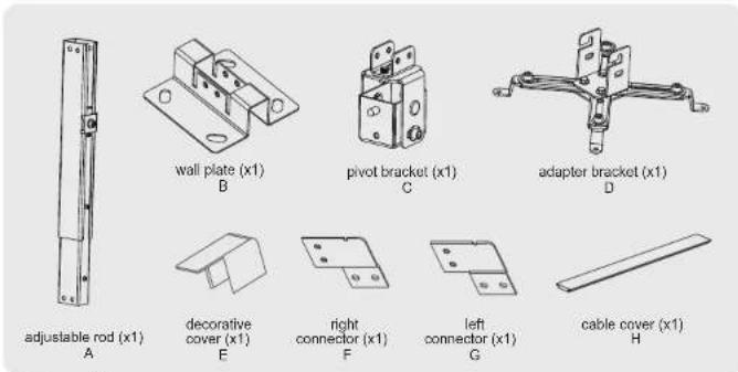 Pyle PRJWM8 - Component Checklist - 1