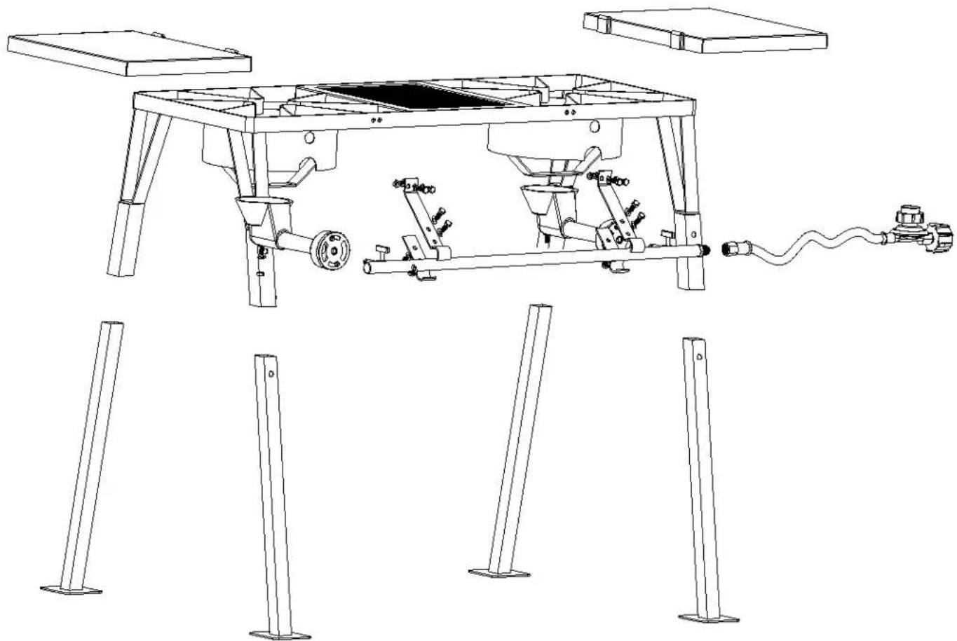 Backyard Pro 554BP16SSKIT - TOOLS NEEDED FOR ASSEMBLY - 1