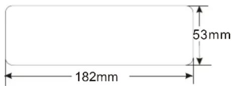 53mm 182mm