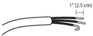 LG DLGX6002V - Three-Wire Connection for Electric Dryers: Direct Wire - 1
