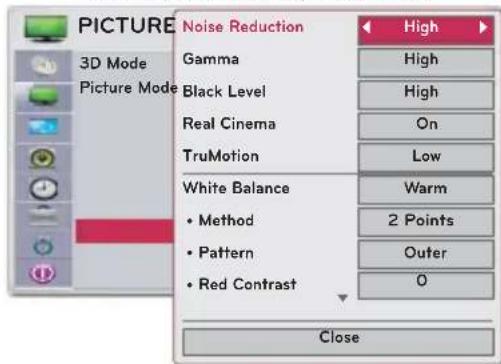 LG CF3DAT - Advanced Options - 2
