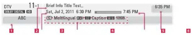 DTV DOBY EDITOR HD 11-1 Brief Info Title Test.. Sat, Jul 2, 2011 6:30 PM 7:45 PM ABC Multilingual DOI Caption 1080i 6:35 PM 1 2 3 4 5 6