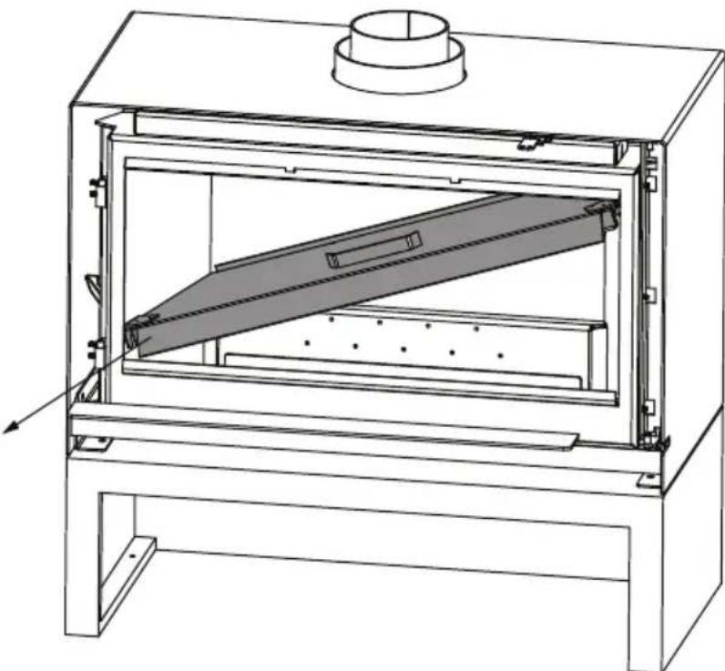 Escea TFS650 - E9 Air Bar Removal & Replacement - 3