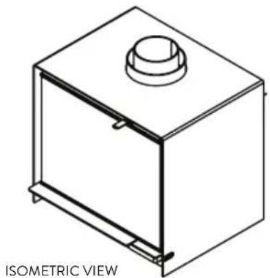 Escea TFS650 - B2 Product Dimensions - 2