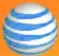 Stylized globe icon with blue and white stripes on orange background (no text or symbols)
