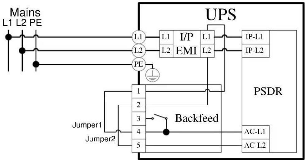 CyberPower OL6000RT3UTF - WITHOUT BACKFEED PROTECTION CONFIGURATION - 1