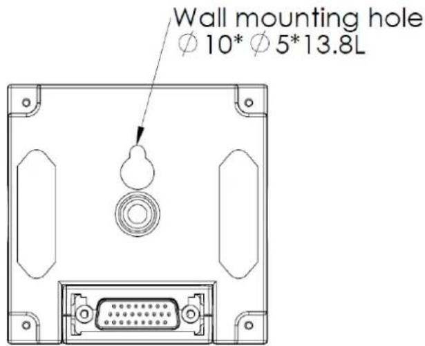 Wall mounting hole Ø 10* Ø 5*13.8L
