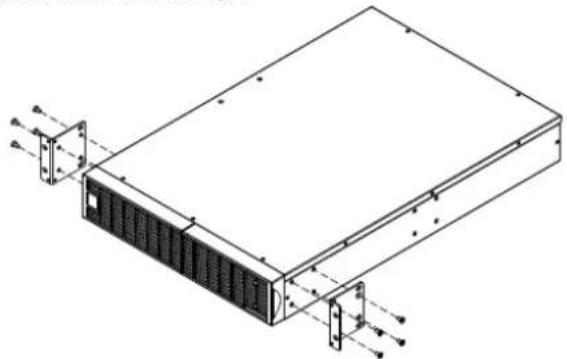 CyberPower OL6000RT3UTF - Step 1: Rackmount ears installation - 1