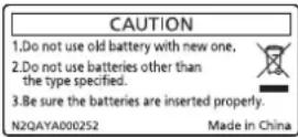 PANASONIC PT-REQ12L - Attention - 1