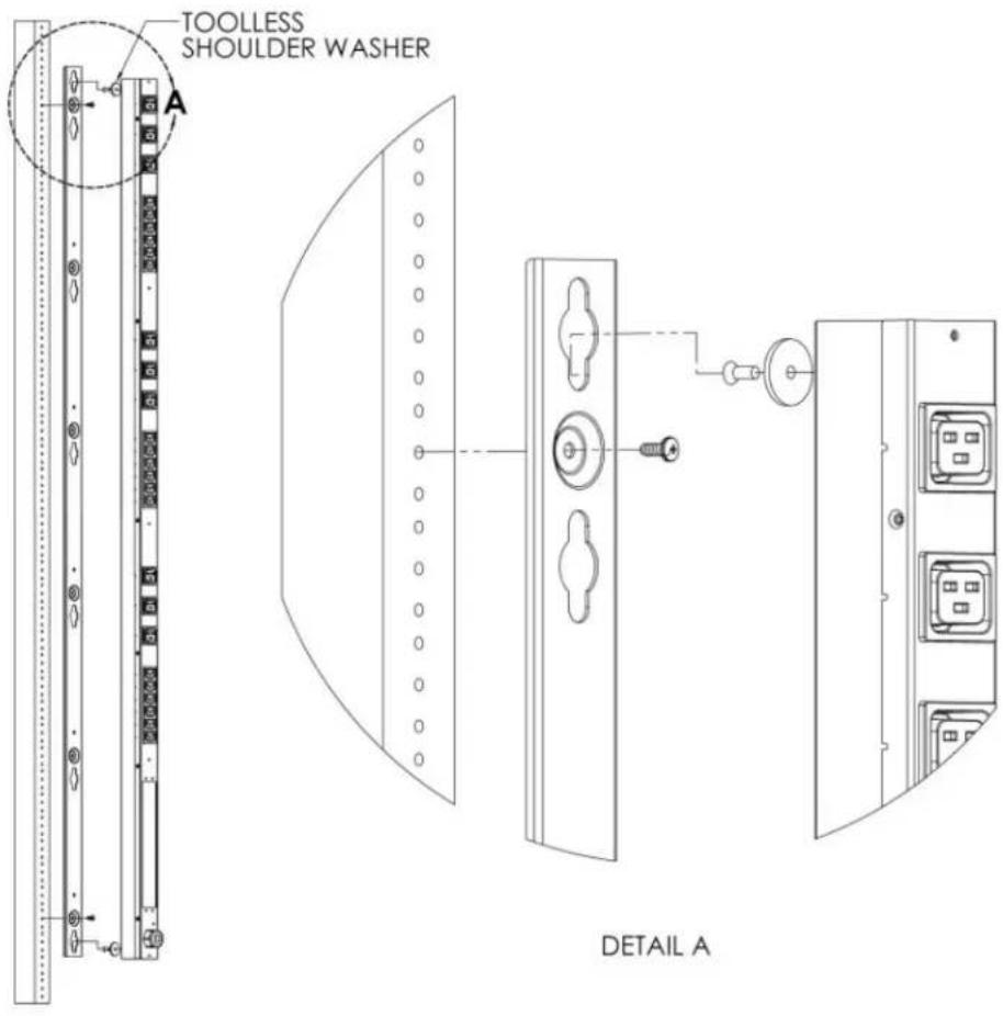 TOOLLESS SHOULDER WASHER A DETAIL A