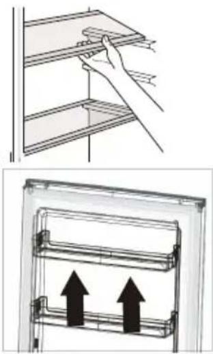 Orima ORH-18601-NF-W - Disassemble the bottom drawer - 1
