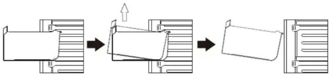 Orima ORH-18601-NF-W - Disassemble the bottom drawer - 2