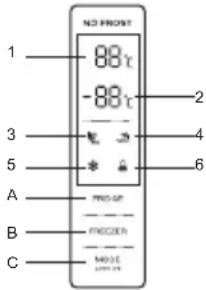 Orima ORH-18601-NF-W - Recomendação da configuração de temperatura - 2