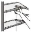 Orima ORH-18601-NF-W - Função de alarme de abertura de porta - 1