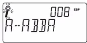 008 ESP A--A B B A